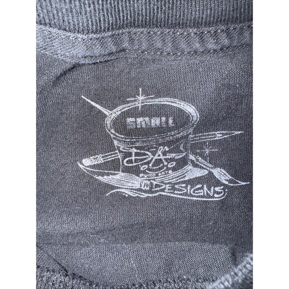 Vintage Chicano Lowrider Graphic T-Shirt Black Small 17x25 Circa 1974 - Picture 3 of 3